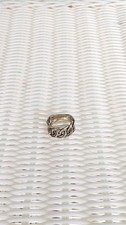 Artisan Collection of Israel Sterling Silver Chain Link Ring Size 9