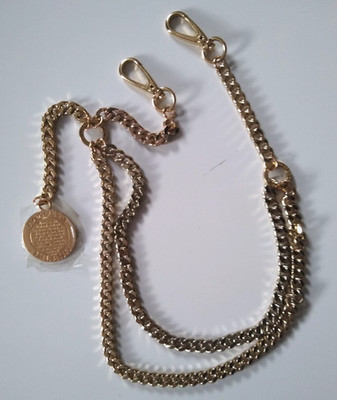 NENETTE Milano Charivari Kette Schmuck Tasche Anhänger Münze Bag Charm