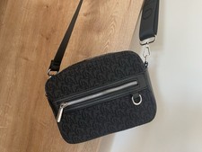 Schwarze Herren Umhängetasche Crossbody Bag ...
