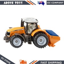 Siku Massey Ferguson With Salt Spreader Tractor Diecast Model Toy #1563