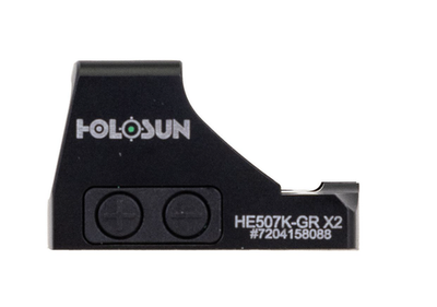 HOLOSUN HE507K-GR X2 Dot Sight - Black for sale online | eBay