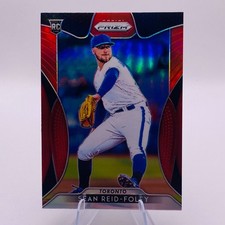 Sean Reid-Foley 2019 Panini Prizm #36 Red Prizm Toronto Blue Jays Rookie Card . rookie card picture