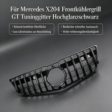 Hochglanzschwarzer Frontgrill GT Design passend für Mercedes GLK X204 Hochglanzschwarzer Frontgrill GT Design passend für Mercedes GLK X204