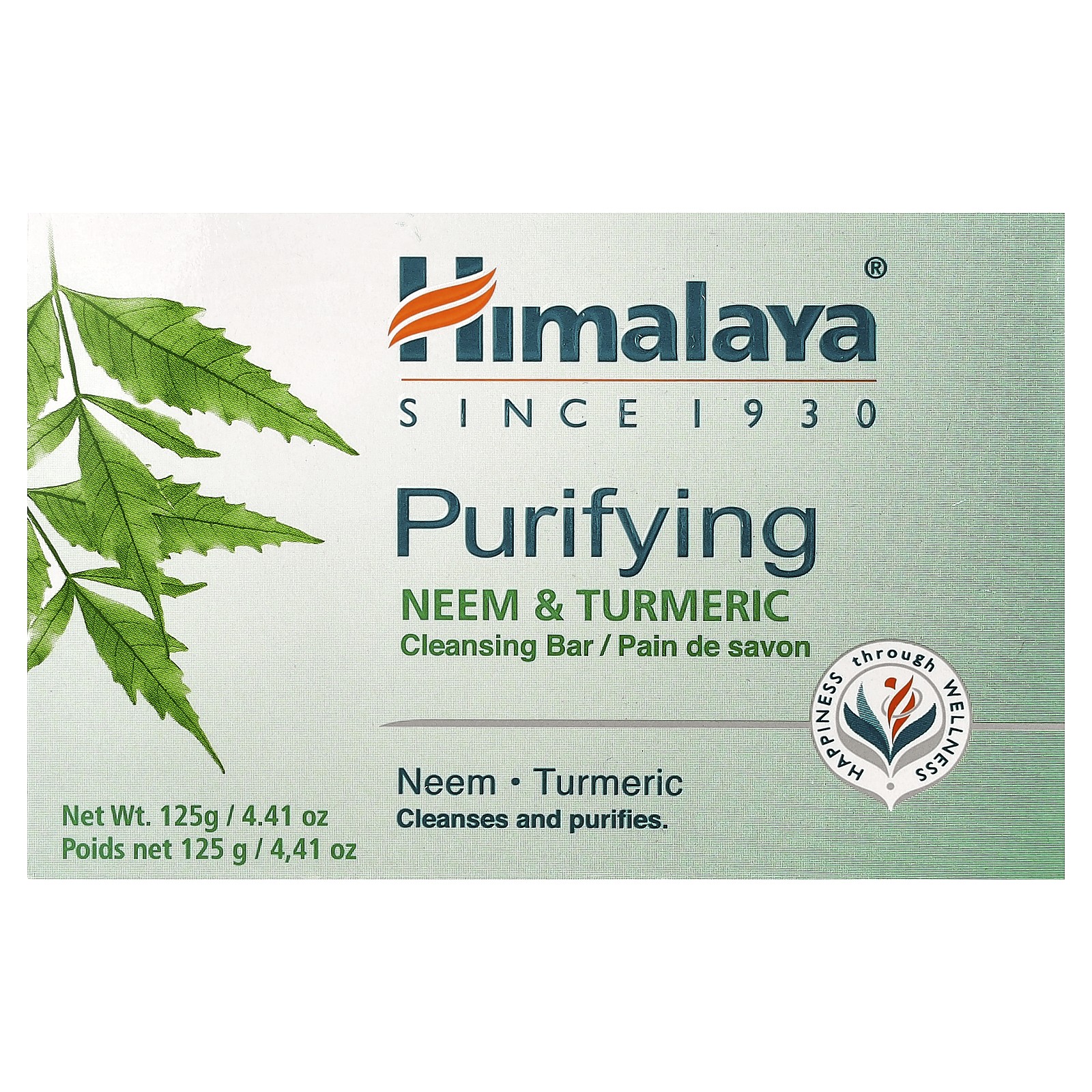 Очищающее мыло для умывания Ним и куркума 441 унции 125 г 1890₽