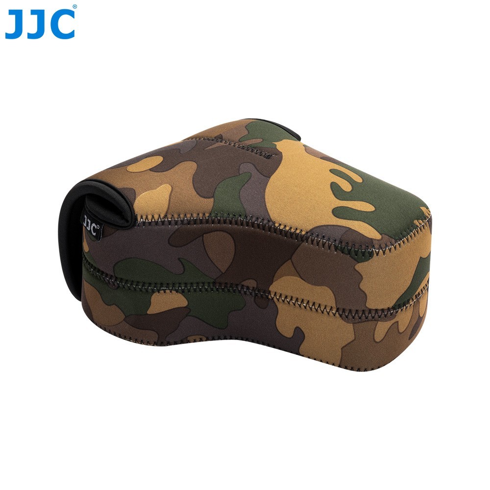 JJC OC-MC3 Waterproof Neoprene Camera Camouflage Bag for Nikon & Canon DSLR Lens