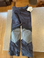 BMW Motorrad Pace Dry Adventure NEW Men’s 40 Blk/blue Trousers #76137922956 132