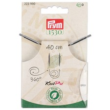 Seil f&uuml;r Nadelspitzen & Zubeh&ouml;r  40 cm - 150cm Stahlseil Knit Pro Prym