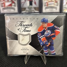 2023-24 UD Artifacts - David Perron Threads of Time Jersey - Oilers Edmonton