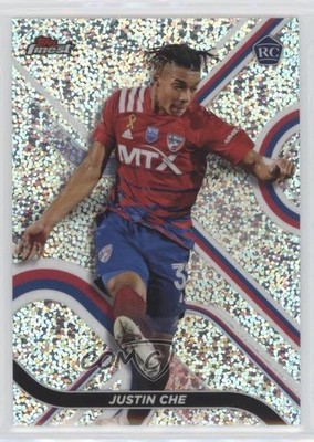 2022 Topps Finest MLS Speckle Refractor 84/175 Justin Che #29 0z8w