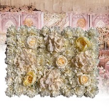 6 Pack Artificial Silk Flower Wall Panels Wedding Photography Party Venue Decor