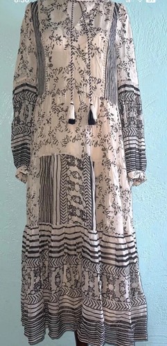 NEW! Talulah Tiered Dress Tiered Anthropologie ModCloth Midi Free People Small - Picture 7 of 9