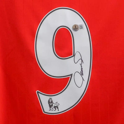 TORRES 9番 サイン入り Fernando Torres Signed Liverpool FC Home Soccer Jersey #9 with