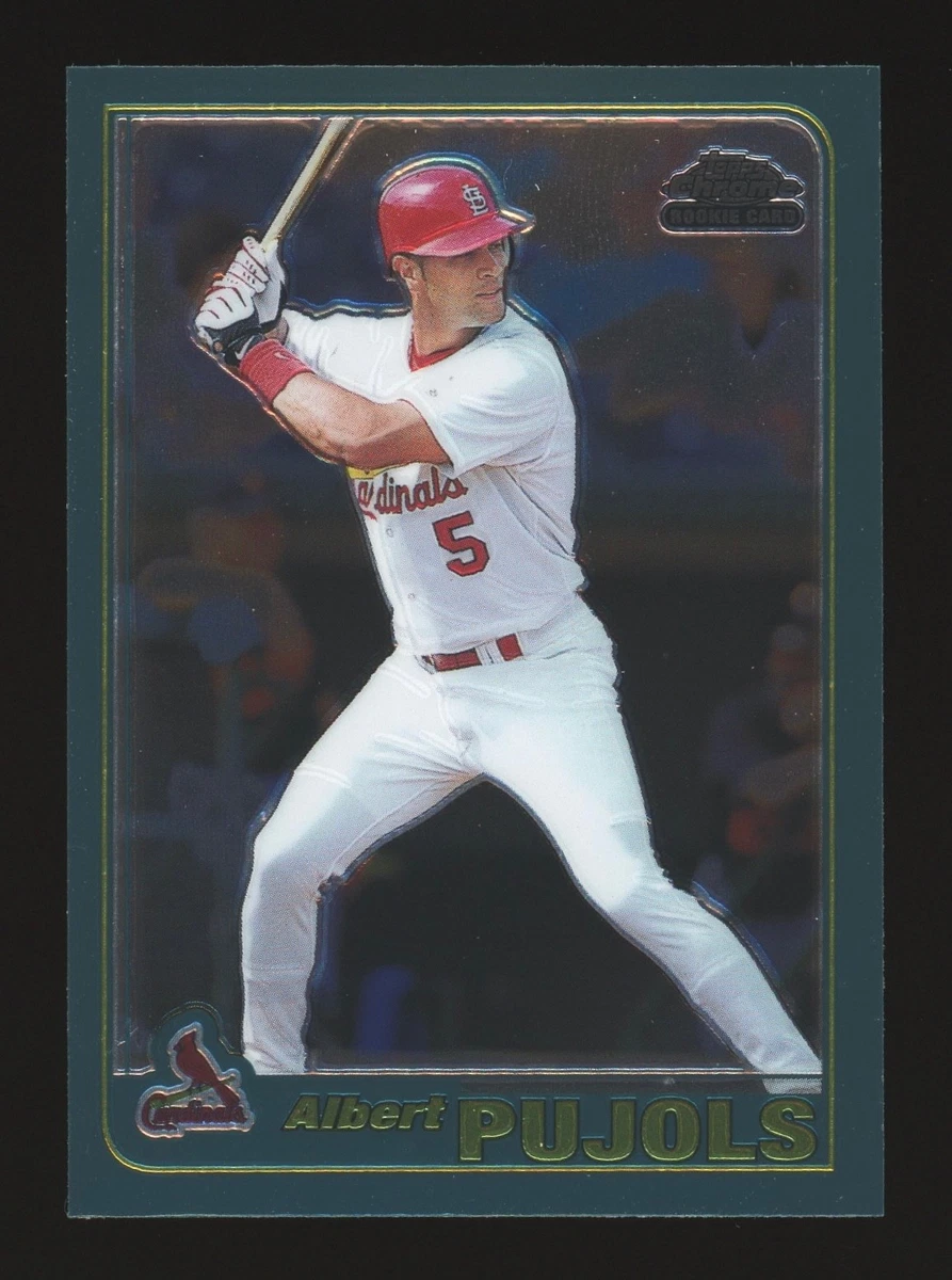 Topps Albert Pujols Baseball Sports Trading Card Singles Rookie