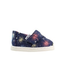 TOMS Alpargata Slip On Toddler Boys Blue Casual Shoes 10012074
