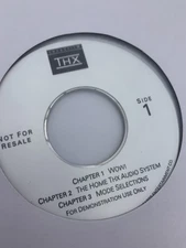 THX Demo Laserdisc - STAR WARS, Indiana Jones,  Promo alignment test signals