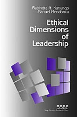 Ethical Dimensions of Leadership Manuel, Kanungo, Rabindra N. Men