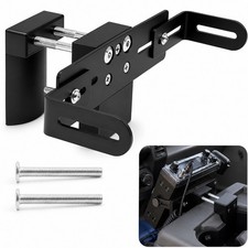 Adjustable Cup Holder Cb Radio Mount Clamp Bracket 2-hole Amps Gps Ham
