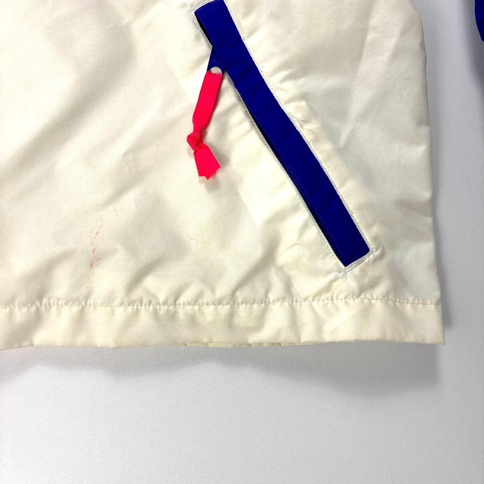 复古 Woolrich Signet Gear 1/2 拉链风衣夹克 Colorblock XL 复古 — 第 3/4 张图片