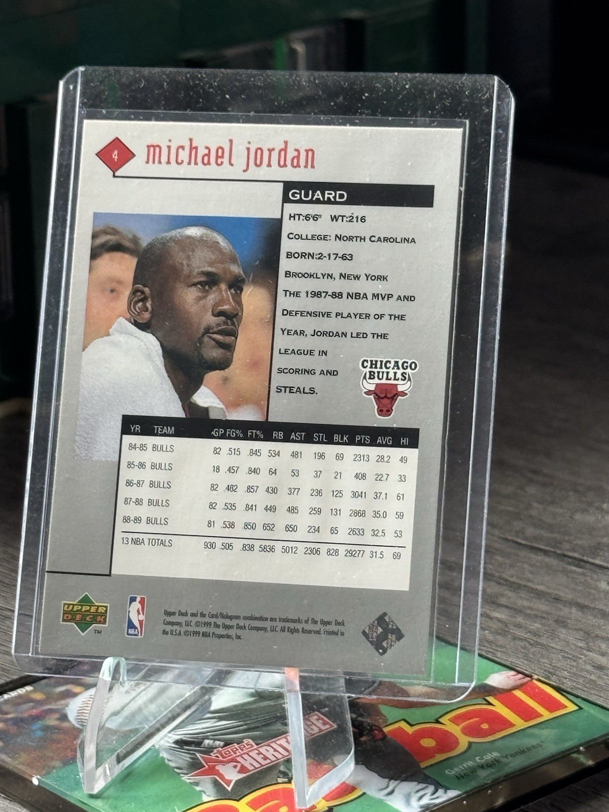 1998-99 Upper Deck Black Diamond - Michael Jordan #4