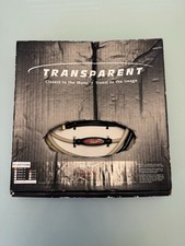 NEW IN BOX Transparent Audio The Wave 100 Speaker Cable pair 10 feet spade/spade