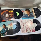 Lot Of 4 Vintage Elvis Presley Vinyl Records Bin1