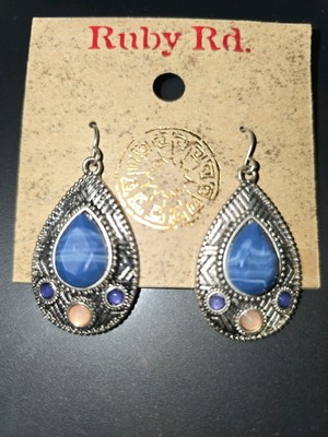 New Ruby Rd Seaside Chic Dangle Earrings