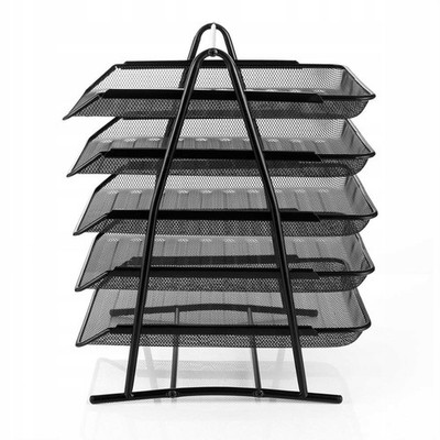 Papierablage Schreibtischablage Briefablage Metall Dokumentenablage Organizer DE