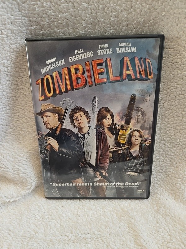 Zombieland (DVD, 2009) Comedy, Horror - Woody Harrelson, Emma Stone