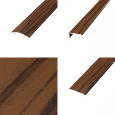 Laminate, Vinyl & Tile Threshold Door Bars Profile Edge Strip Plate STICK DOWN