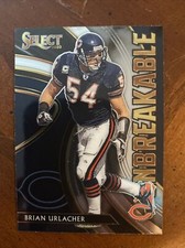 2020 Select Football Brian Urlacher Bears Unbreakable Insert