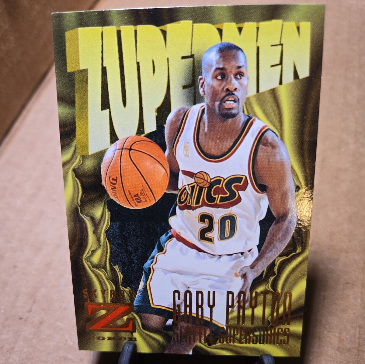 1996-97 SkyBox Z-Force Gary Payton #188 Zupermen | eBay