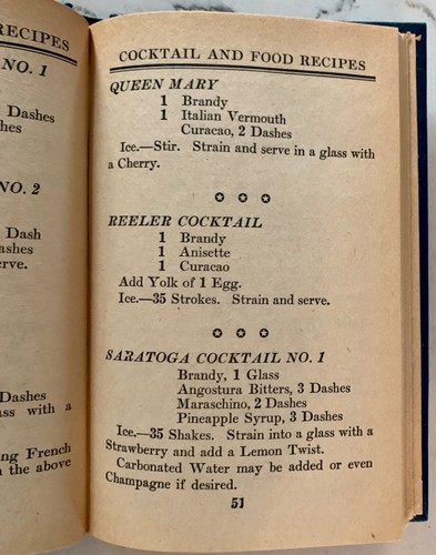 Burke's Complete Cocktail & Tastybite Recipes - Burney Burke - 1936 1st Edition - Picture 12 of 14
