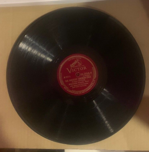 Alexander Kipnis, 78rpm Album, V+, Russian Folk Songs, Victor Red Seal M-917 - Picture 10 of 13
