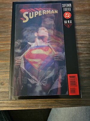 SUPERMAN FOREVER #1 Alex Ross Lenticular Cover Edition / 1998