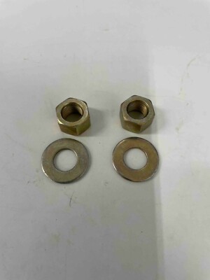 Vintage Bicycle Bendix & Morrow Coaster Brake 3/8'' Axle Hardened Nuts and Washer