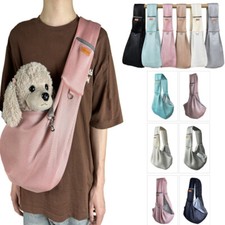 Pet Puppy Dog Carrier Backpack Travel Tote Shoulder Bag Mesh Sling Carry Pack
