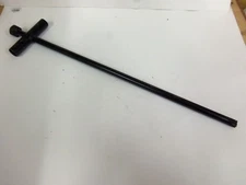 24 Inch Wolf Fang Stake Driver BLACK T-Handle Anchor Traps Trapping Snares