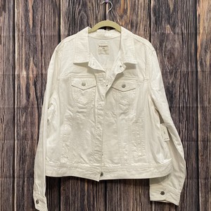 old navy white jean jacket