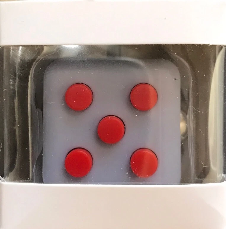 FIDGET CUBE & SPINNER GADGET Sollievo Stress Ansia Focus ADHD Terapia Autismo - Immagine 4 di 4