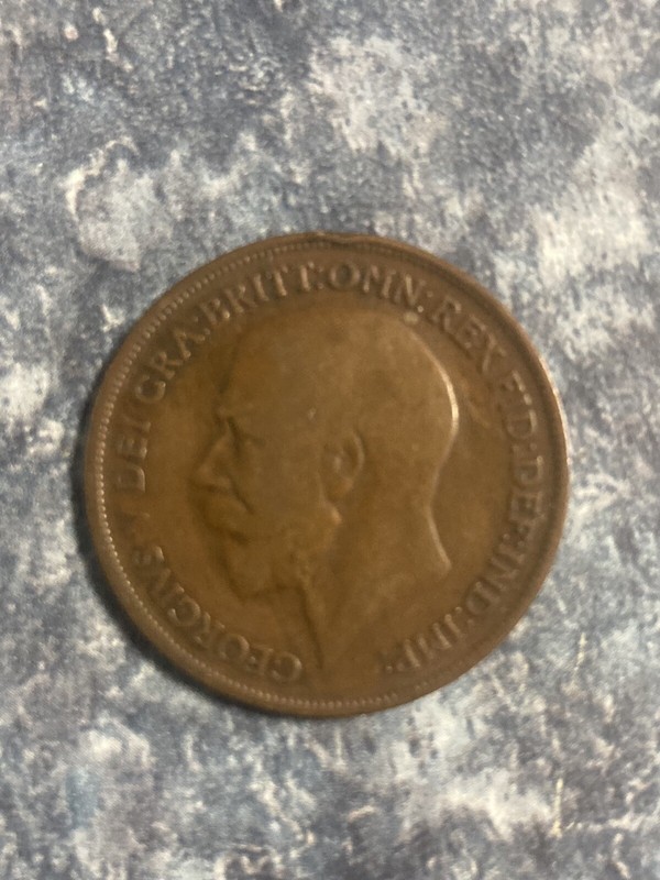 Georgivs v d g britt coin 1918 UK