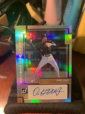 2022 Donruss Signature Series Oneil Cruz Auto Autograph RC Rookie PIRATES C1