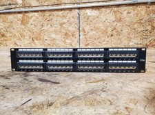 CAT5e Patch Panel with 48 Ports