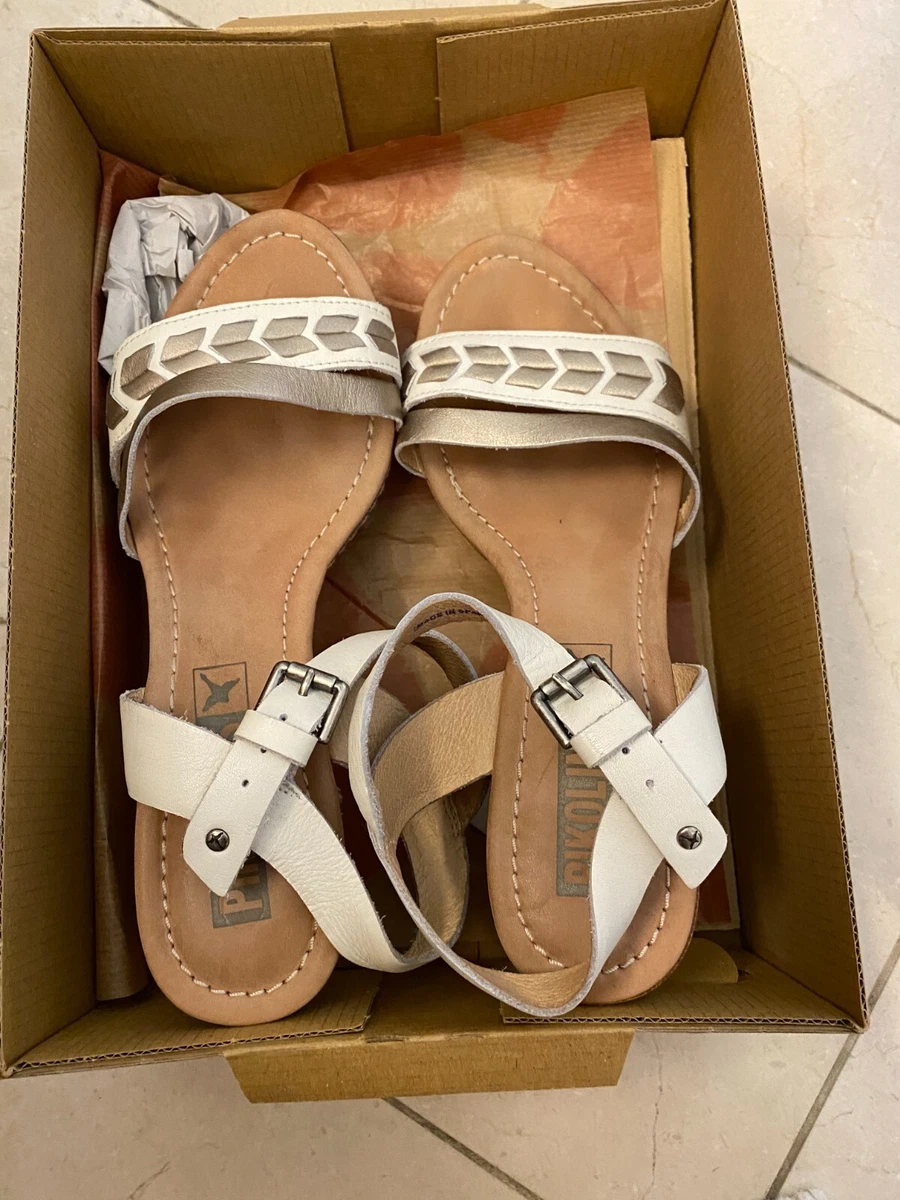 Sandalias De Cuña Pikolinos Arenales Para Mujer - Piel Suave, Plantilla Acolchada, Diseño Cómodo Y Elegante
