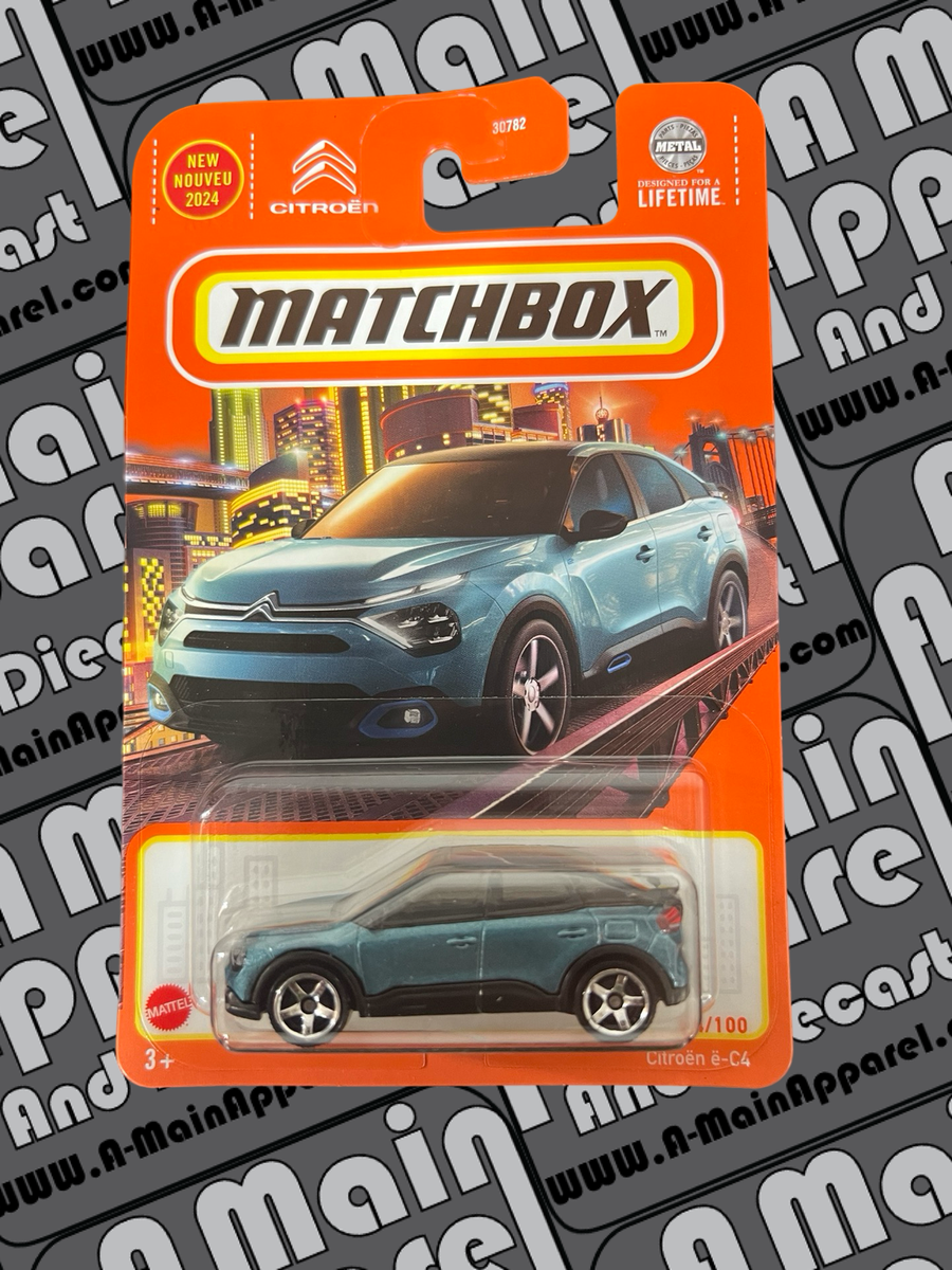 Voiture Miniature MATCHBOX CITROËN E C4 - Échelle 1:64 - Modèle 2025 - Neuf