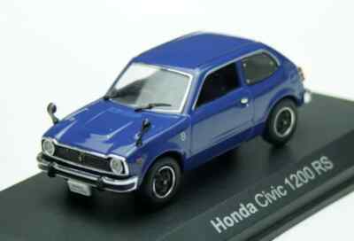 Norev 1/43 Honda Civic 1200 RS 1974 Blue Model Car | eBay