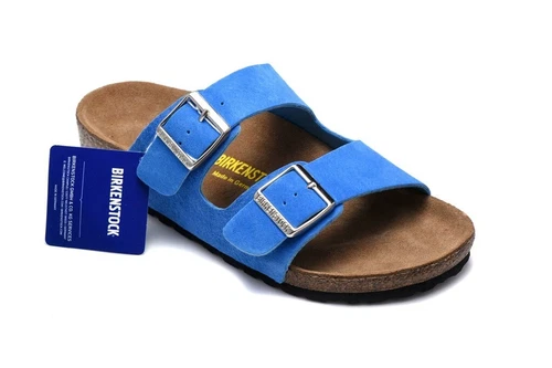 New Birkenstock Arizona Casual Sandals Regular Eu Shoe Size 35-46 Unisex 19 colo - Picture 60 of 61