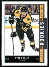 2018-19 Upper Deck #R-2 Ryan Donato Boston Bruins OPC Glossy Rookies Hockey Card