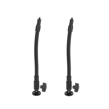 2Pcs CAMVATE Flex Gooseneck Arm Wall Mount Holder Phone Light Microphone Bracket