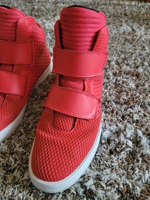 NIKE FLYSTEPPER 2K3 PRM SNEAKERS RED 677473-001 High Top US SIZE 10.5 | eBay