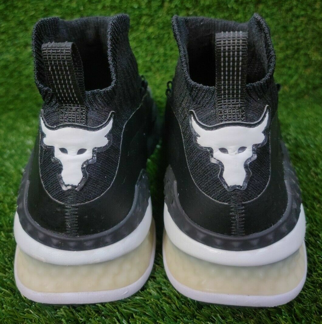 Size 8.5 - Under Armour Project Rock 1 Black for sale online | eBay